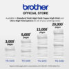Brother TN-3478 Genuine Monochrome Toner Cartridge, Black, Page Yield up to 12,000 pages