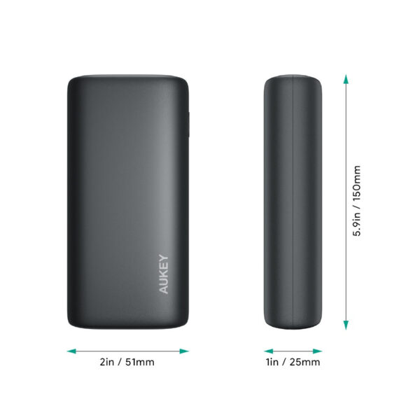 AUKEY PB-Y36 Sprint Go Mini 10000mAh PD 18W QC3.0 Power Bank