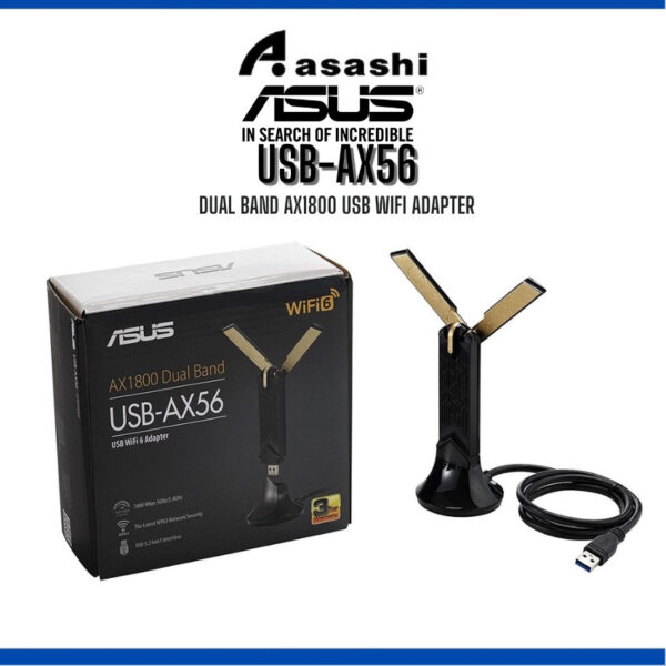 Asus USB-AX56 Dual Band AX1800 USB WiFi Adapter