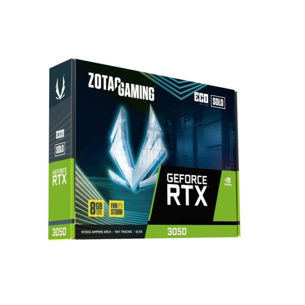 ZOTAC GAMING GeForce RTX3050 ECO SOLO 8GB GDDR6 GRAPHIC CARD (ZT-A30500R-10L)
