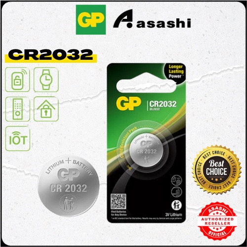 [For Calculator, Toys] GP Coin Cell 1pcs CR1220 CR1616 CR1620 CR1632 CR2016 CR2025 CR2032 CR2430 CR2450