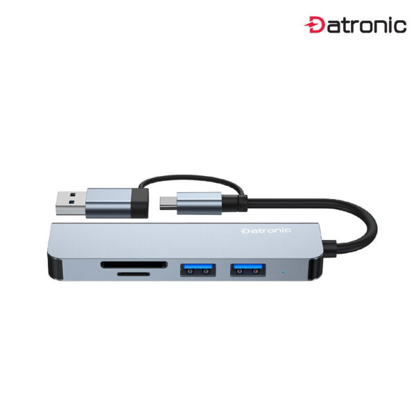 Datronic 2in1 USB-C & USB3.0 to USB3.0 / SD / TF / USB2.0 x 2 HUB DUSBCA-339 18month warranty