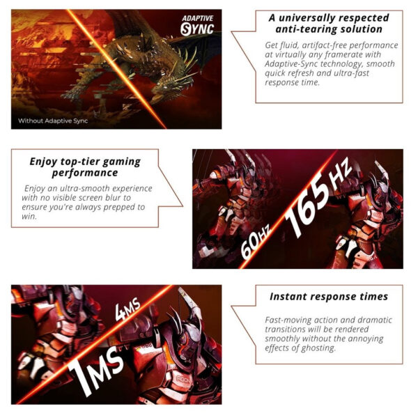 AOC 27G2SE 27" VA 165Hz 1ms AdaptiveSync FHD Gaming Monitor