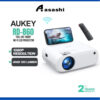 Aukey RD-860 Full HD 1080P Wi-Fi LCD Projector with Support Smartphone Screen Sync HDMI VGA