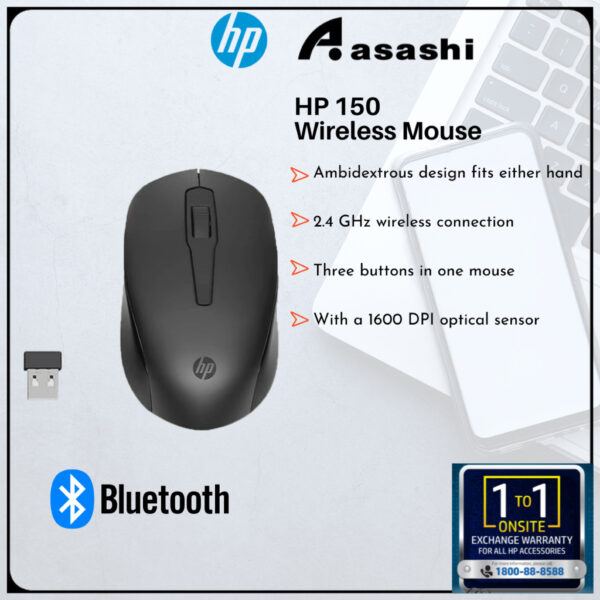 HP 150 Wireless Mouse (2S9L1AA)
