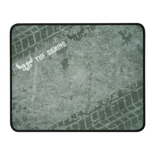 ASUS TUF Gaming P3 durable mouse pad with cloth surface, stitched edges and non-slip rubber base