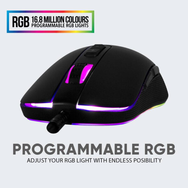 Armaggeddon Falcon III / Falcon 3 (10000 CPI) RGB Gaming Mouse