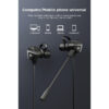 AULA F201 Earphone Headset Gaming with Microphone Detachable