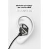 AULA F201 Earphone Headset Gaming with Microphone Detachable