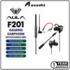 AULA F201 Earphone Headset Gaming with Microphone Detachable