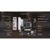 GIGABYTE B650M GAMING WIFI Micro ATX (mATX) AMD Motherboard | AMD AM5 Socket