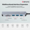 Datronic 6in1 USB-C to HDMI / USB3.0 / USB2.0 x 2/ SD / TF DUSBC-206 | 18months warranty