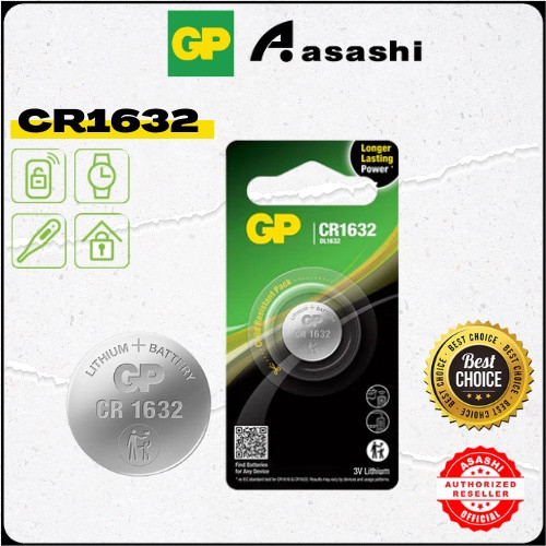 [For Calculator, Toys] GP Coin Cell 1pcs CR1220 CR1616 CR1620 CR1632 CR2016 CR2025 CR2032 CR2430 CR2450