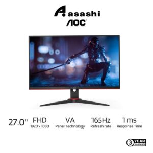 AOC 27G2SE 27" VA 165Hz 1ms AdaptiveSync FHD Gaming Monitor