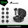 478413386d8d6729470f204c416e9ecf.jpeg DMES DE2 Plus Wireless Earbuds Bluetooth 5.3 TWS Sport Gaming Earbuds with ENC Mode - 2 Years Warranty