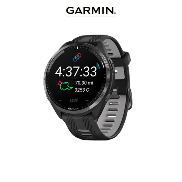 Garmin Forerunner 965 , GPS , SEA BLACK 010-02809-80 AMP YELLOW GA-010-02809-82