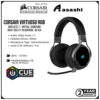 CORSAIR Virtuoso RGB Wireless 7.1 Virtual Surround High-Fidelity Headphone, Black (CA-9011185-AP)