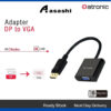 Datronic Display Port to VGA Adapter DDP-125 18month warranty