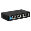 D-Link DES-F1006P-E 4 + 2 Port 100Mbps 250M POE Network Switches , Built to Power Extender POE Devices (POE Budget 60W)