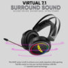 Armaggeddon Nuke 13R RGB 7.1 Surround Sound Gaming Headphone