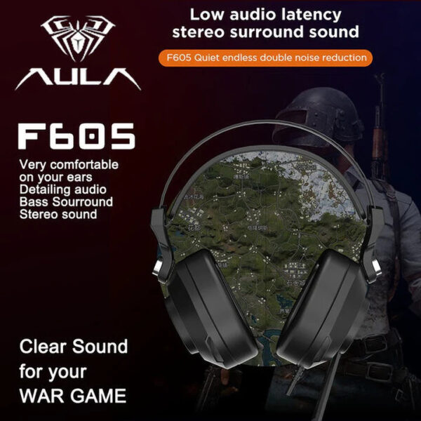 AULA F605 Gaming Headset