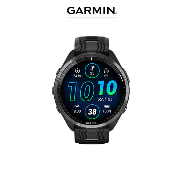Garmin Forerunner 965 , GPS , SEA BLACK 010-02809-80 AMP YELLOW GA-010-02809-82