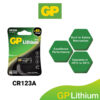 GP Pro Lithium Battery 3V CR123a [ Card of 1s ] (CR17345 / Camera/Camera Flash/Baby Monitor/Flashlight) Pro Jacket