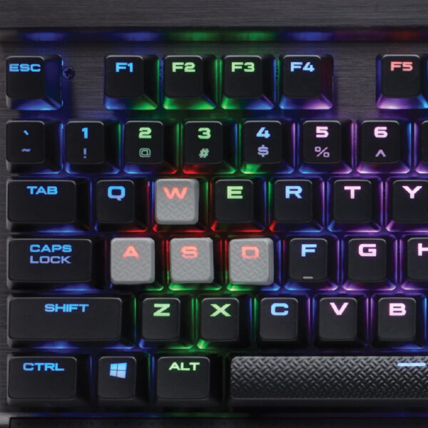 Corsair K65 LUX RGB TKL Compact Mechanical Gaming Keyboard - Cherry MX Red Switch CH-9110010-NA