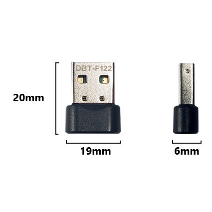 D-Link DBT-F122 Mini USB Bluetooth 5.0 Adapter