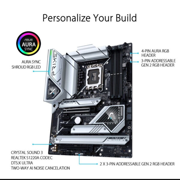 ASUS PRIME Z790-P WIFI-CSM (DDR5, LGA1700) ATX Motherboard