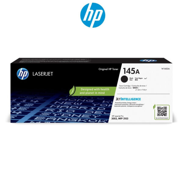 HP 145A Black Original LaserJet Toner Cartridge W1450A