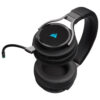CORSAIR Virtuoso RGB Wireless 7.1 Virtual Surround High-Fidelity Headphone, Black (CA-9011185-AP)