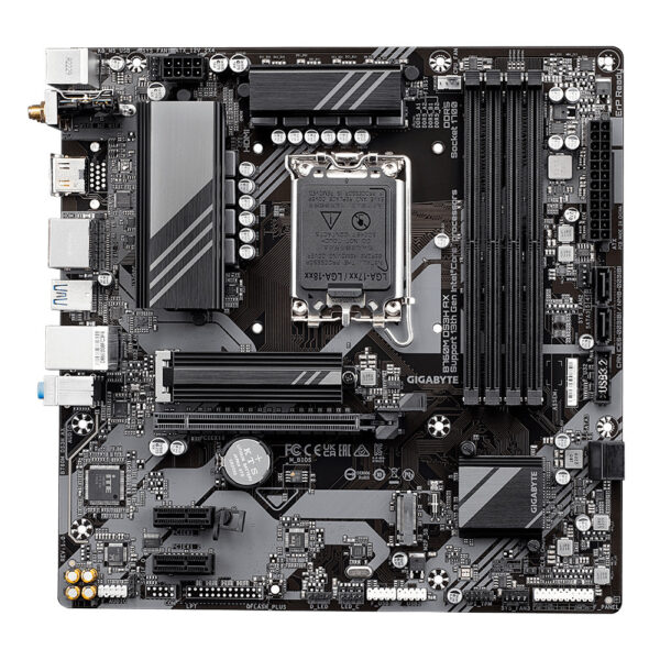 Gigabyte B760M DS3H AX DDR5 WiFi6 Micro-ATX (mATX) Intel Motherboard | Intel LGA1700 Socket