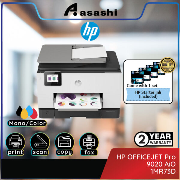 HP OJ Pro 9020 All in One - New (HP 2yrs Warranty) 1MR73D
