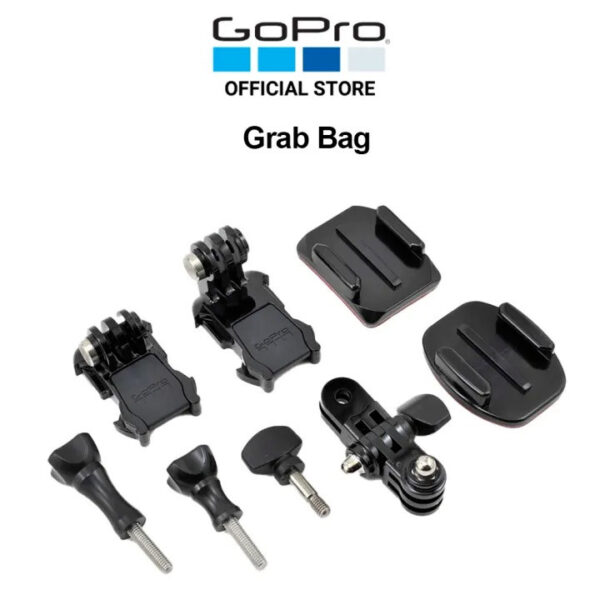 GoPro Grab Bag (Extra mounts + spare parts)