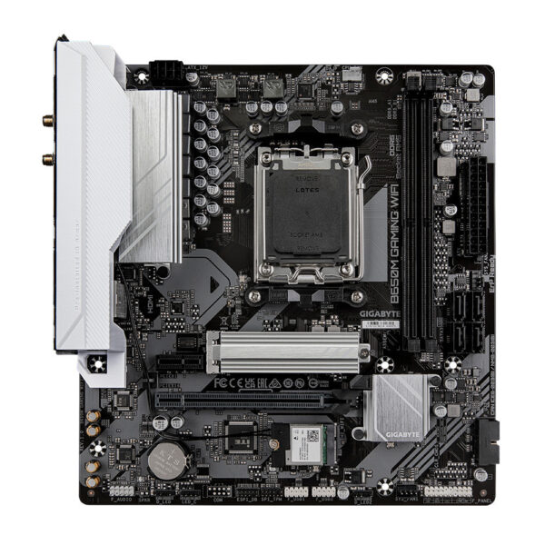 GIGABYTE B650M GAMING WIFI Micro ATX (mATX) AMD Motherboard | AMD AM5 Socket
