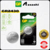 [For Calculator, Toys] GP Coin Cell 1pcs CR1220 CR1616 CR1620 CR1632 CR2016 CR2025 CR2032 CR2430 CR2450