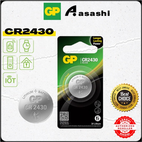 [For Calculator, Toys] GP Coin Cell 1pcs CR1220 CR1616 CR1620 CR1632 CR2016 CR2025 CR2032 CR2430 CR2450