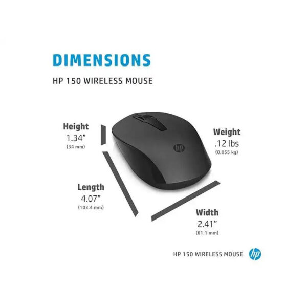 HP 150 Wireless Mouse (2S9L1AA)