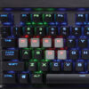 Corsair K65 LUX RGB TKL Compact Mechanical Gaming Keyboard - Cherry MX Red Switch CH-9110010-NA