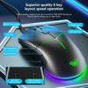 AULA F820 6400DPI RGB 8 Key Gaming Mouse