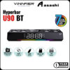 Vinnfier VF Hyperbar U90 BT USB Powered Soundbar 50W Bluetooth Speaker alarm clock Portable Soundbar RGB light effects