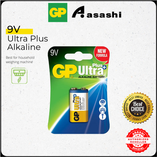 [For Power Hungry Devices] GP 9V Battery GP1604AUP-5U1 alkaline battery