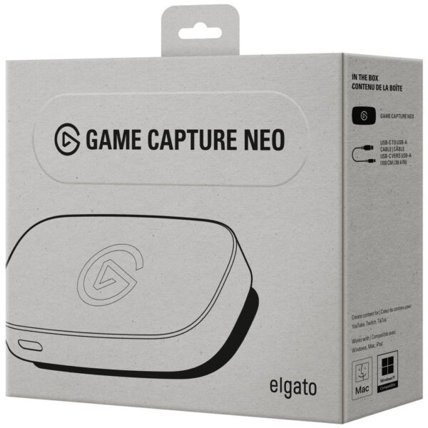 Elgato Game Capture Neo | Live Stream gaming screen via laptop