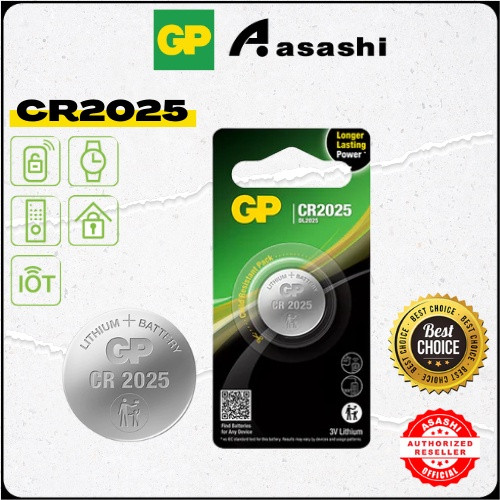 [For Calculator, Toys] GP Coin Cell 1pcs CR1220 CR1616 CR1620 CR1632 CR2016 CR2025 CR2032 CR2430 CR2450