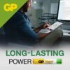 [For Toy, Torches, etc] GP 2pcs AAAA SUPER ALKALINE Battery (GP25A-C2)