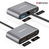 Datronic 4in1 USB-C to HDMI / VGA / USB3.0 / 100wPD DUSBC-209 | 18months warranty