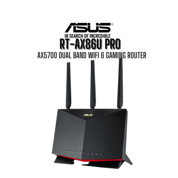Asus RT-AX86U Pro AX5700 Dual Band WiFi 6 Gaming Router