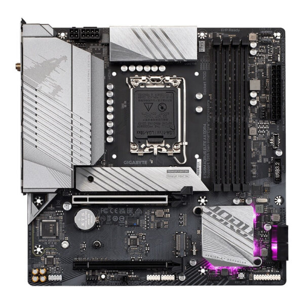 GIGABYTE B760M AORUS ELITE AX DDR4 (LGA1700) MATX Motherboard