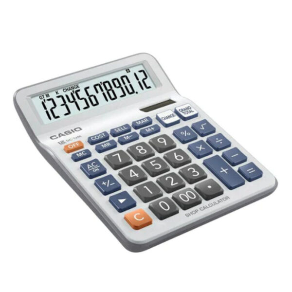 Casio DC-12M Desktop Type Shop Calculator